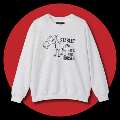 Stable? That’s for Horses